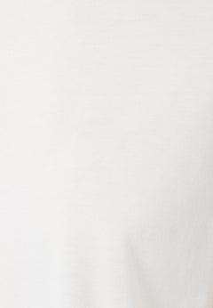 Embroidered Flower T-shirt Gebroken wit