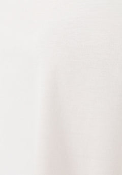 Laser-cut borduursel T-shirt Gebroken wit