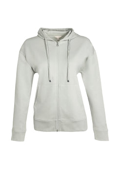 Dames Modalmix Ritshoodie Mosgroen