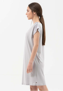 Lyocellmix Jersey Minijurk Cloud Grey