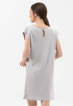 Lyocellmix Jersey Minijurk Cloud Grey