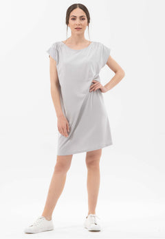 Lyocellmix Jersey Minijurk Cloud Grey