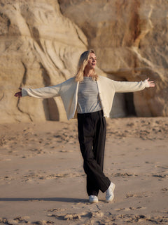 Marlene Wool Trousers Black