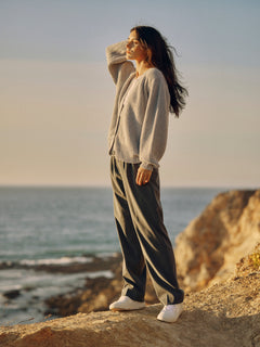 Knitted Cardigan In Merino Wool