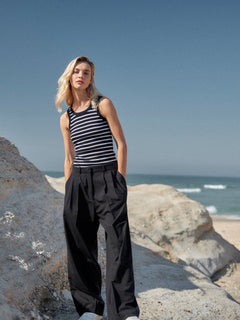 Marlene Wool Trousers Black