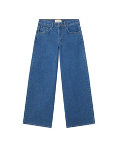 Classic Hedda Jeans wide Leg Blue
