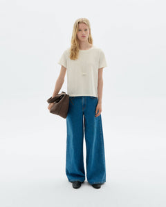 Classic Hedda Jeans wide Leg Blue