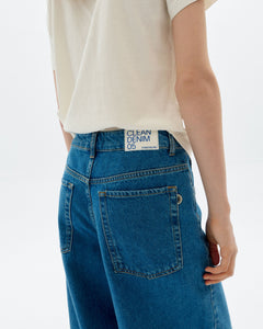 Classic Hedda Jeans wide Leg Blue