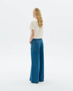 Classic Hedda Jeans wide Leg Blue