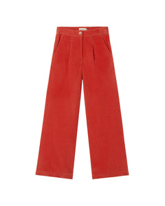 Manolita Corduroy Pants Red