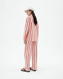 Manolita Pants Red Stripes