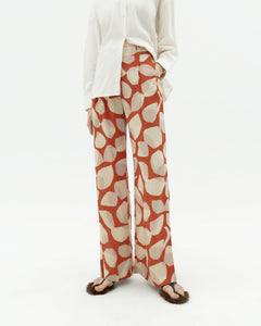 Manolita Pants Multicolor Leaf