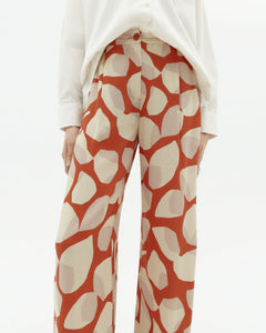Manolita Pants Multicolor Leaf