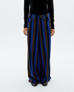 Totenham Hedda Pants wide Leg Blue Striped
