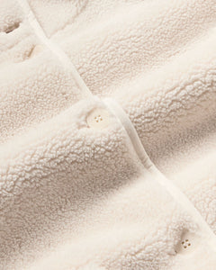 Kourtney Fleece Jacket Ivory