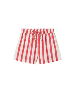 Geranio Shorts Red Stripes