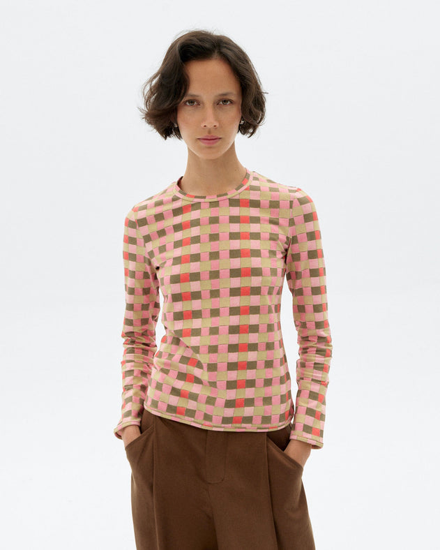 Esqué Brisa Checkered Top