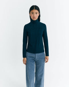 Esqué Ellen Top Blue Striped