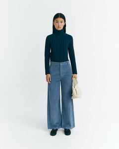 Esqué Ellen Top Blue Striped