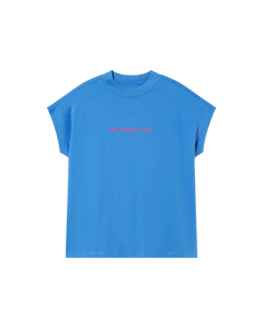 Here Comes The Sun T-Shirt Light Blue