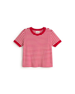 Zowi R T-Shirt Striped Red