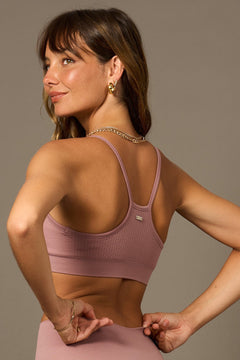 Wave Sports Bra Berry Velvet