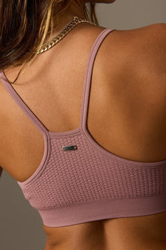 Wave Sports Bra Berry Velvet