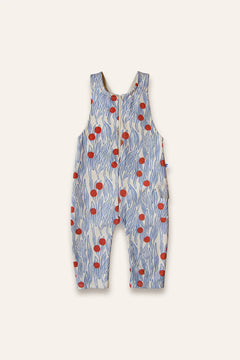 Kids' Winter Berry Overall Blue