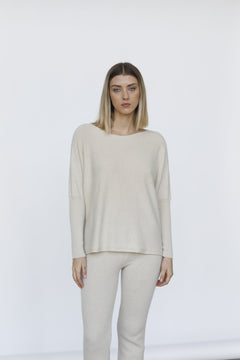 Margot Knitted Sweater Beige