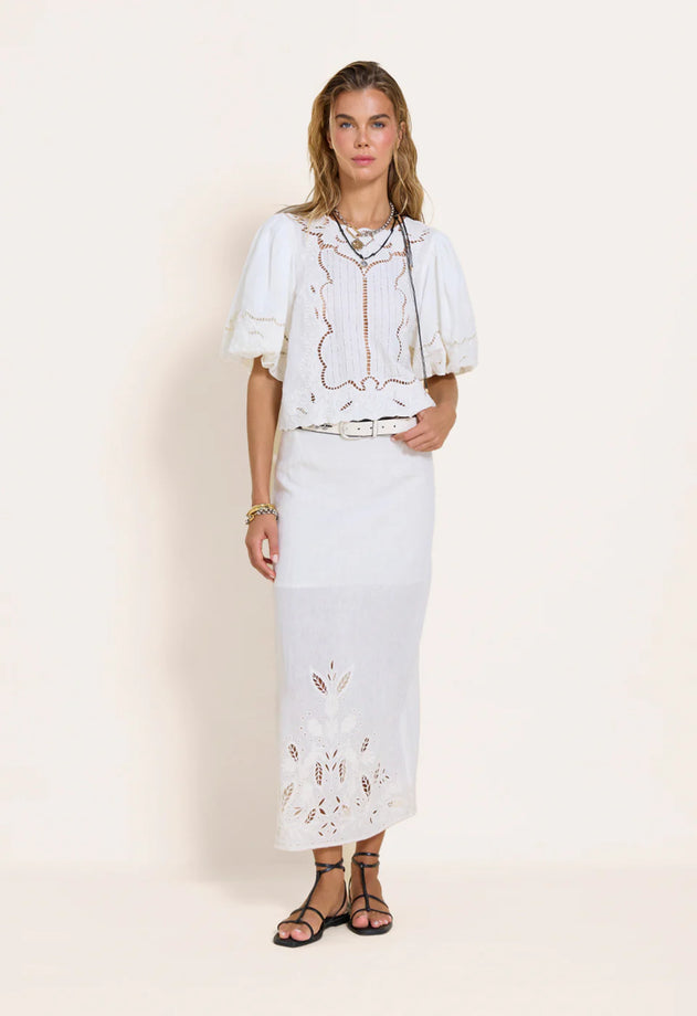Zinnia Skirt Vanilla