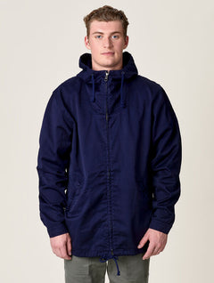 Zipper Anorak Ink Blue