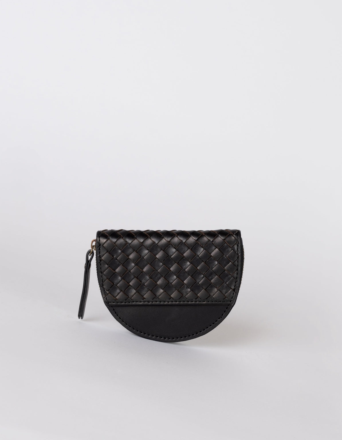 Laura Muntportemonnee Black Woven