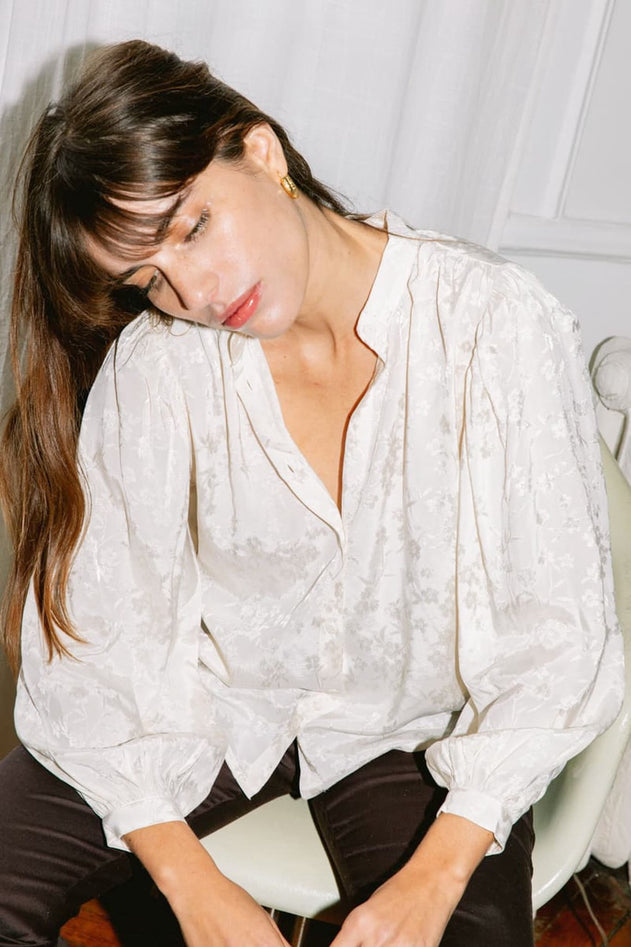 Hortensia Blouse Ecru