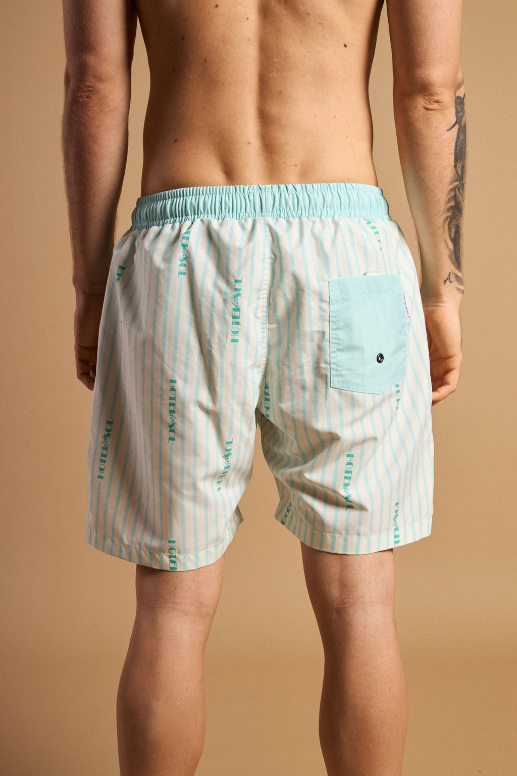 Trendsplant x Antonyo Marest Hotel Del Sol Zwemshort Foam White