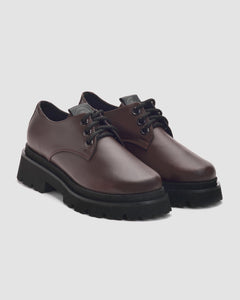 Women's Chunky Derbs No. 2 Chocolate Dark Brown
