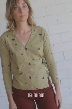 Gina Blouse Sidereal Rain Beige