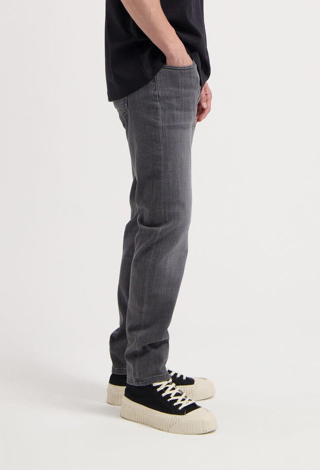 Rick Mid Slim Jeans Lichtgrijs