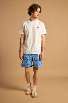 Breeze Paisley Swim Trunks Green