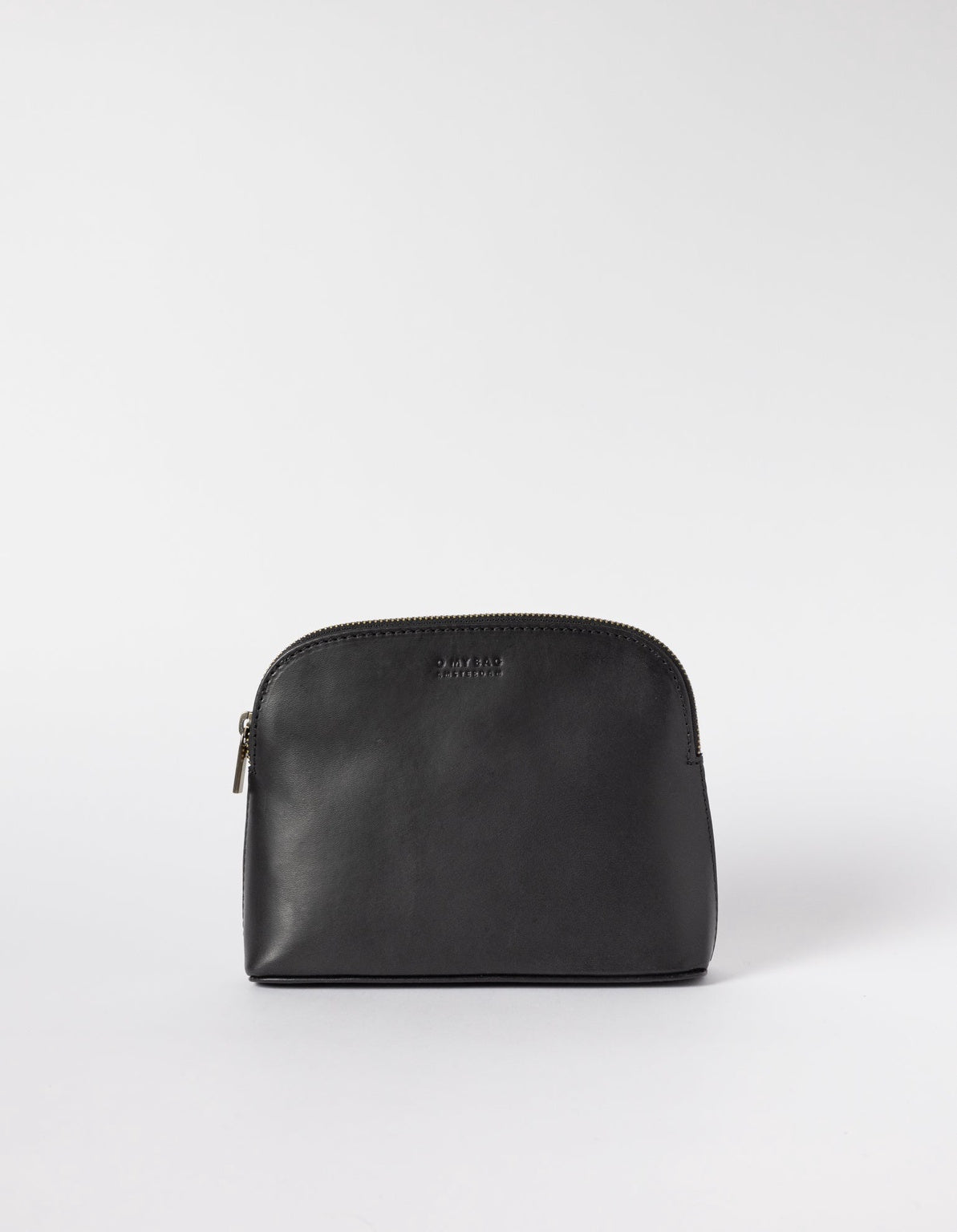 Cosmetic Bag Black Classic Leather