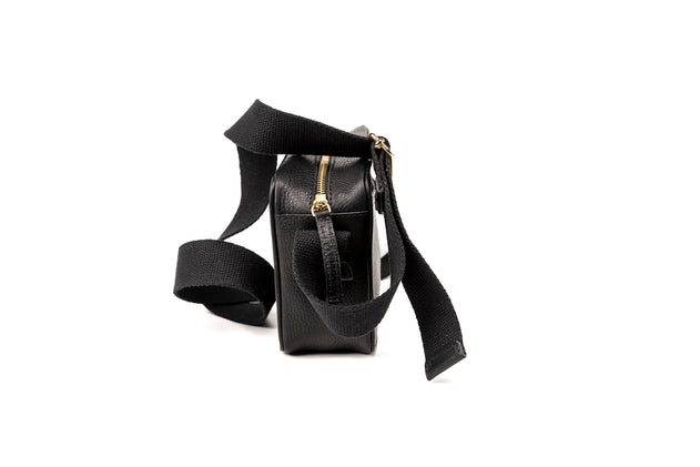 Sausalito Leren Crossbodytas Zwart