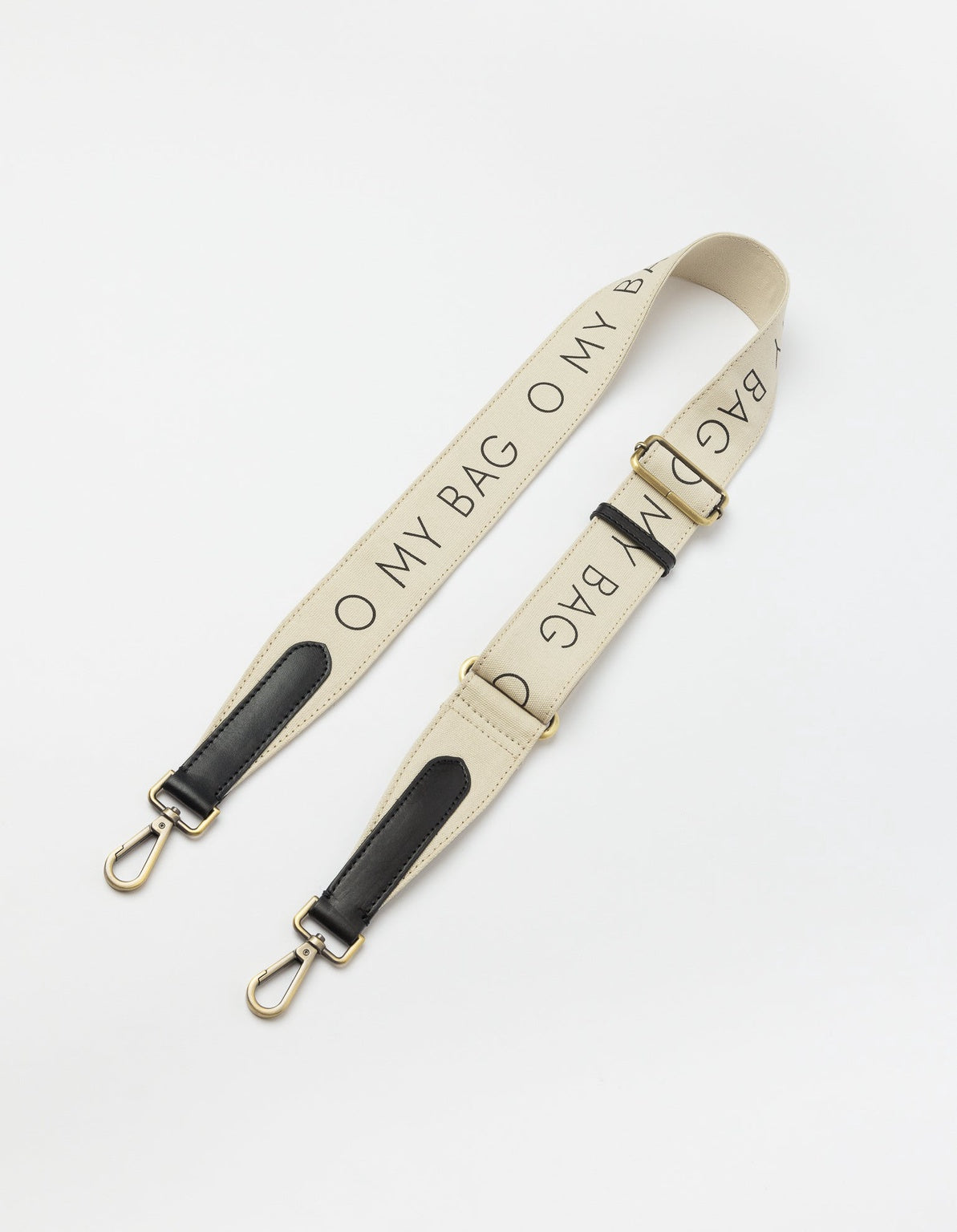 Canvas Logo Tasriem Wit & Zwart