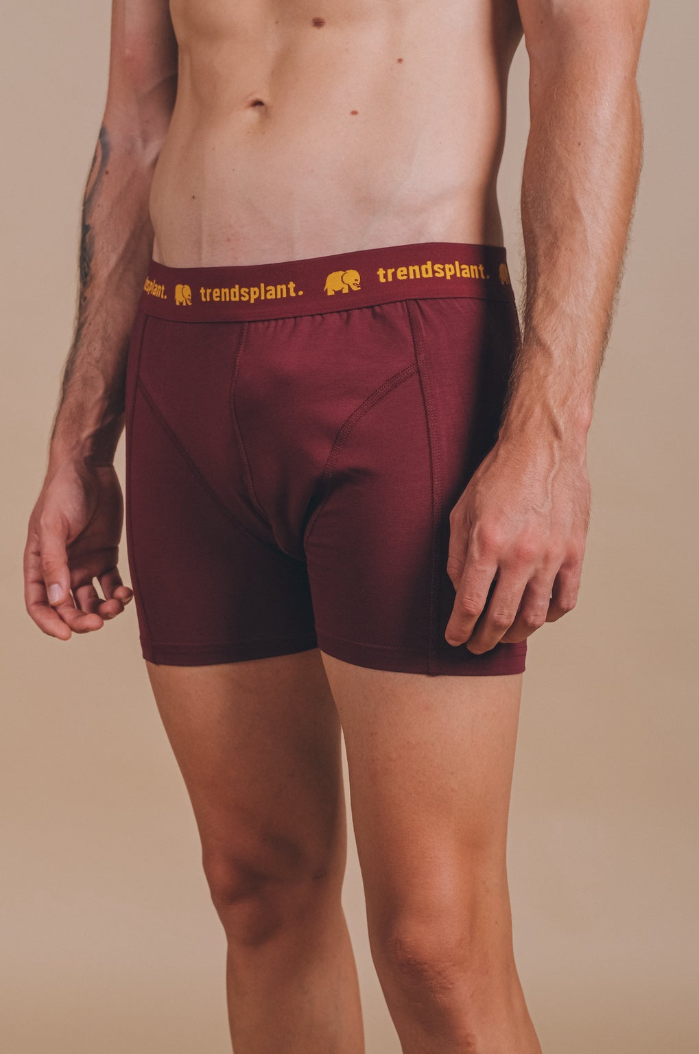 Boxershort Burgundy Red