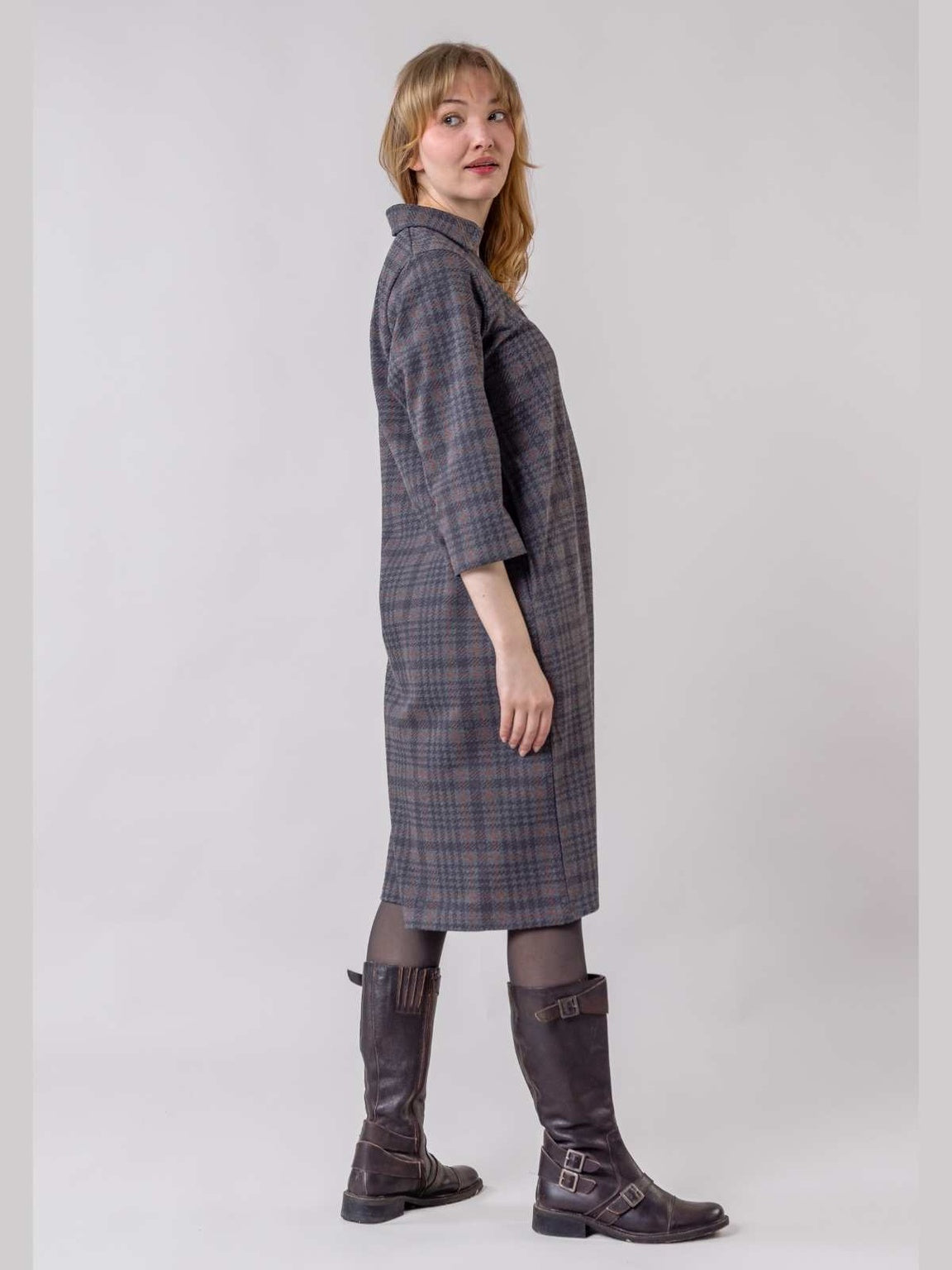 Valkama Dress Grey Melange