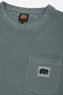 Garza T-shirt Vintage Indigo Blue