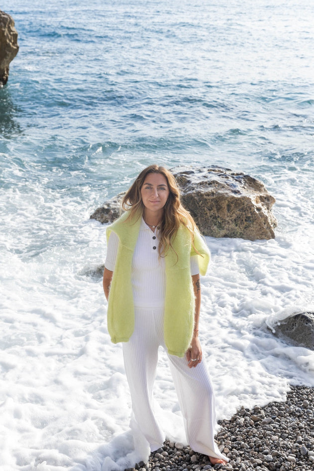 Melody Mohair Jumper Limone