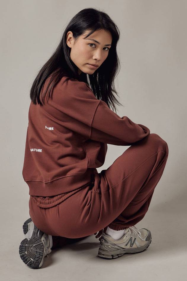 Women's Loose Fit Crewneck Sweatshirt