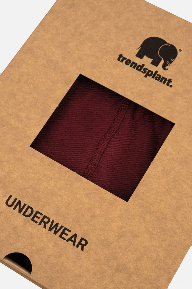 Boxershort Burgundy Red