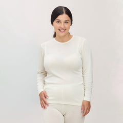 Classic Long Sleeve Top Merino Silk