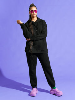 Bubble Lounge Pants Black