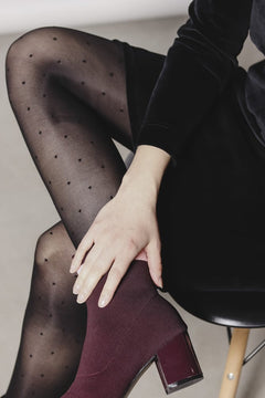 The 3D Pantyhose 20den Dots Black